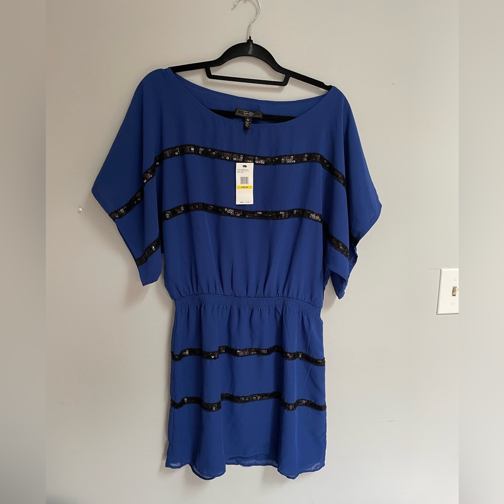 Sequin Stripe Dress